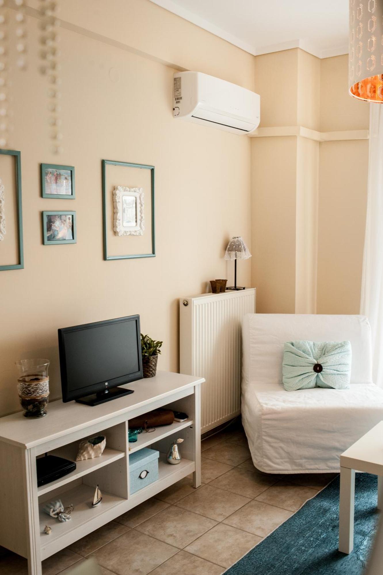 Sea View Flat Apartman Peraía Kültér fotó
