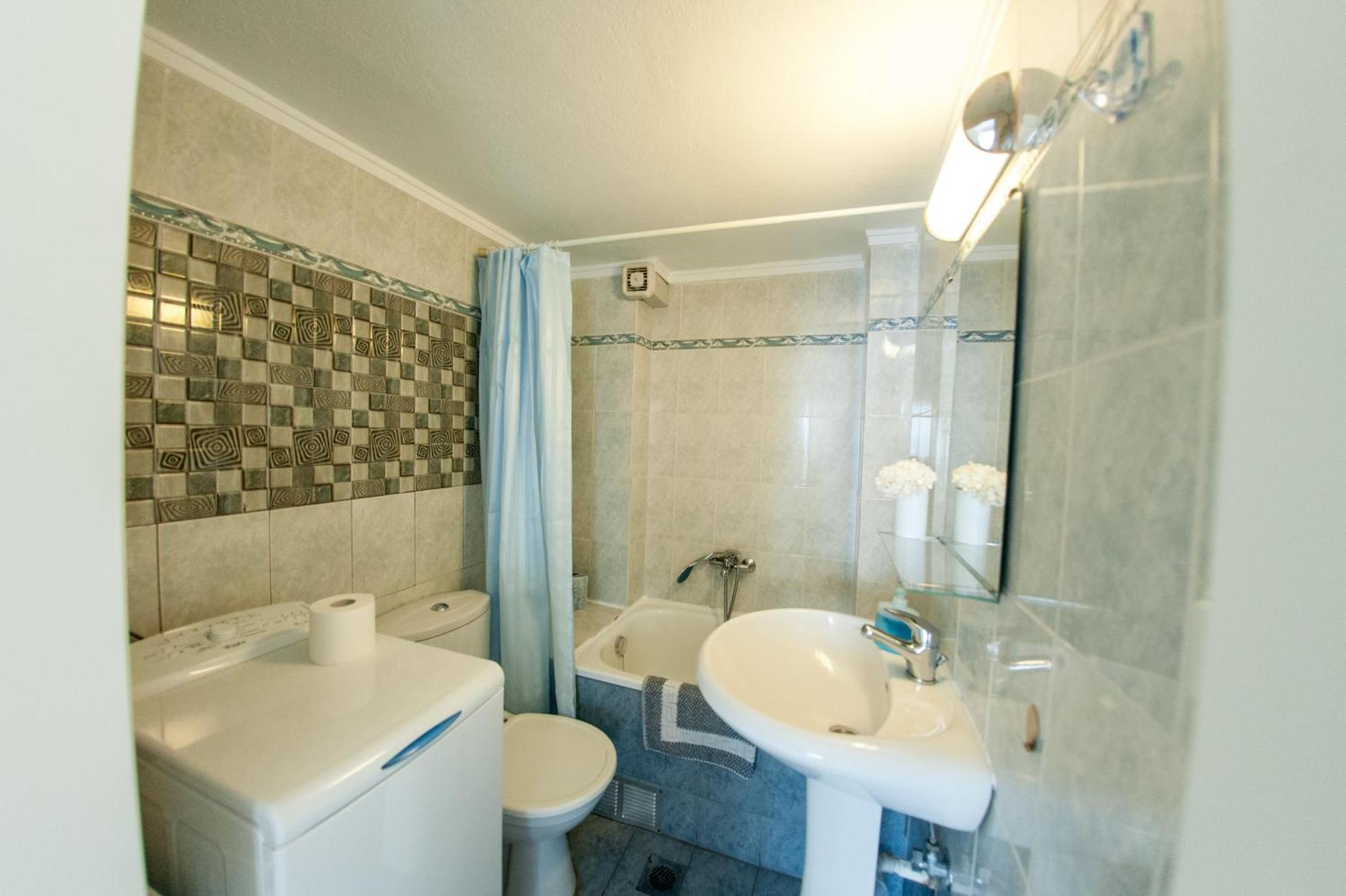Sea View Flat Apartman Peraía Kültér fotó