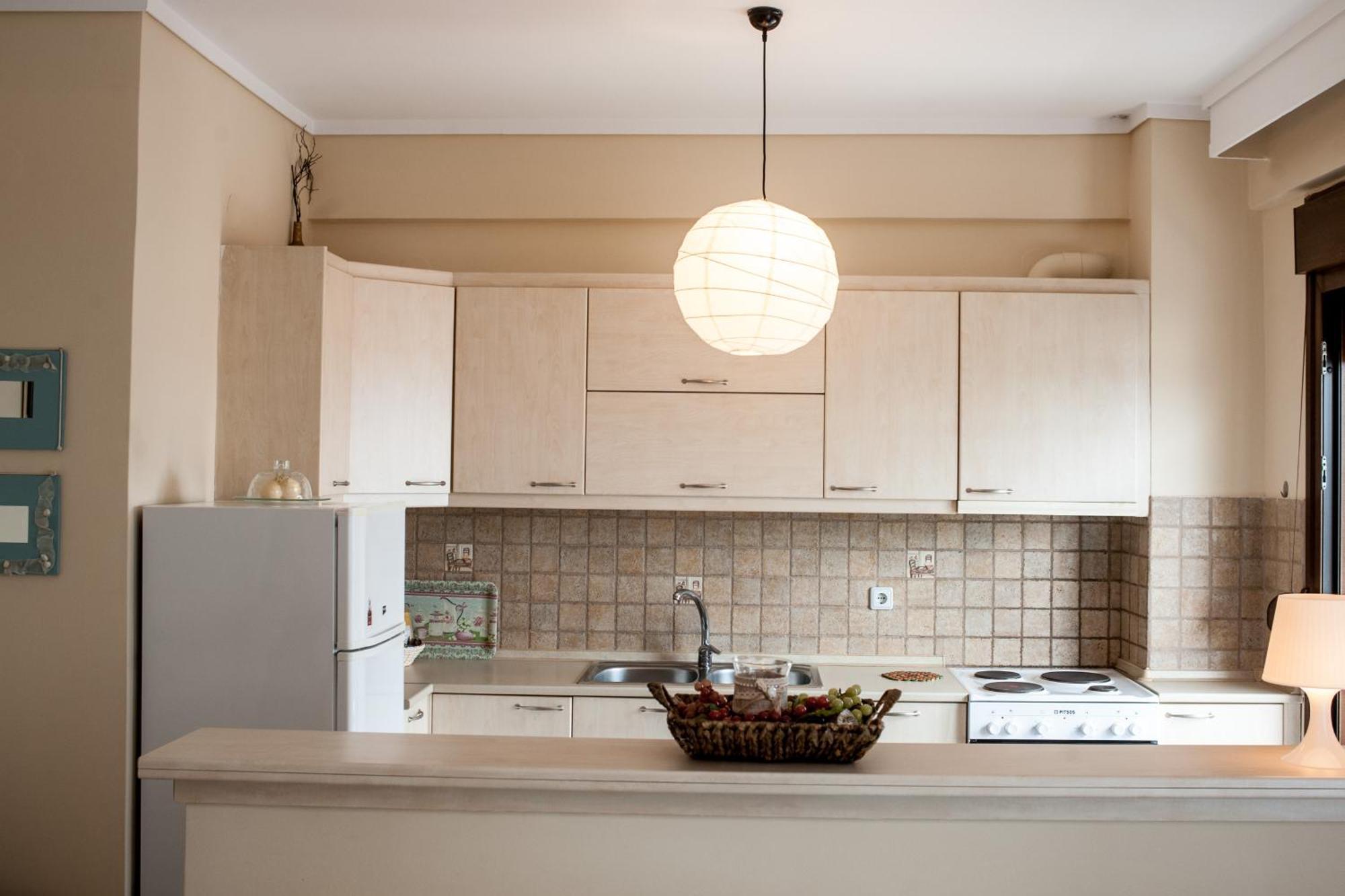 Sea View Flat Apartman Peraía Kültér fotó